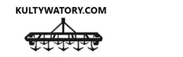 Logo kultywatory.com czarna grafika kultywatora